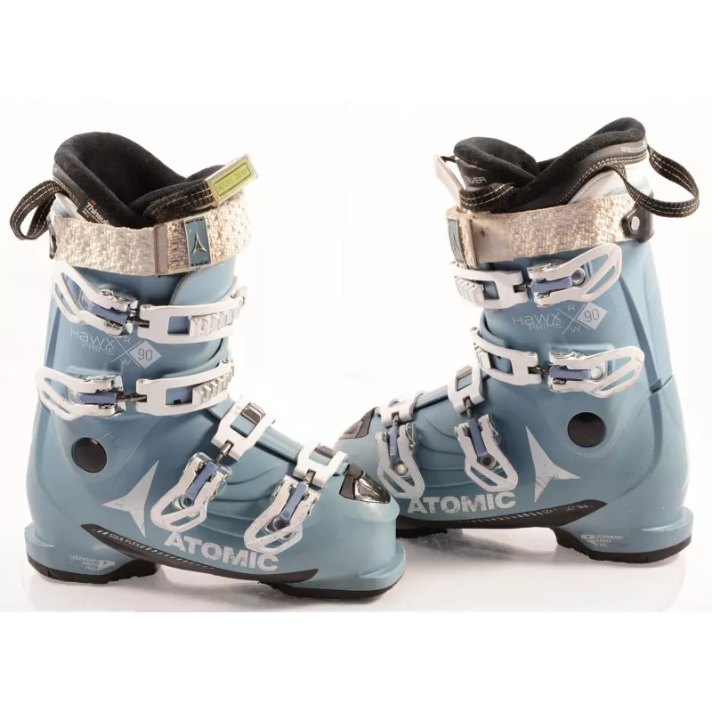 Dames Skischoenen ATOMIC HAWX PRIME R 90 W, MEMORY Fit, SOLE Flex, 3D Silver, Thinsulate, BLUE - Afbeelding 2