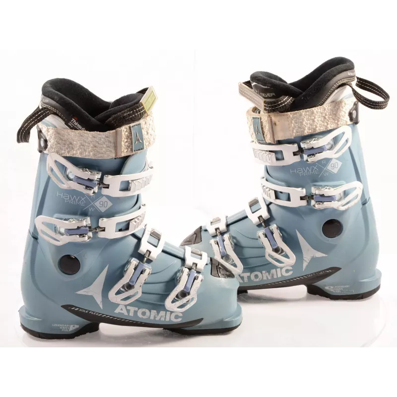 Dames Skischoenen ATOMIC HAWX PRIME R 90 W, MEMORY Fit, SOLE Flex, 3D Silver, Thinsulate, BLUE - Afbeelding 3