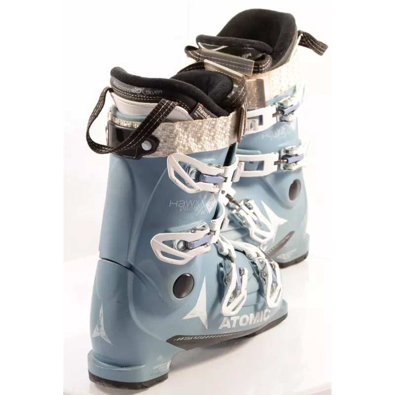 Dames Skischoenen ATOMIC HAWX PRIME R 90 W, MEMORY Fit, SOLE Flex, 3D Silver, Thinsulate, BLUE - Afbeelding 4