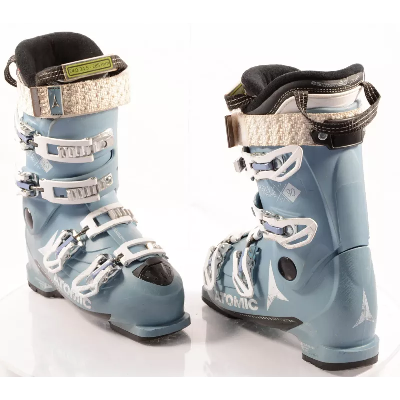 Dames Skischoenen ATOMIC HAWX PRIME R 90 W, MEMORY Fit, SOLE Flex, 3D Silver, Thinsulate, BLUE - Afbeelding 6