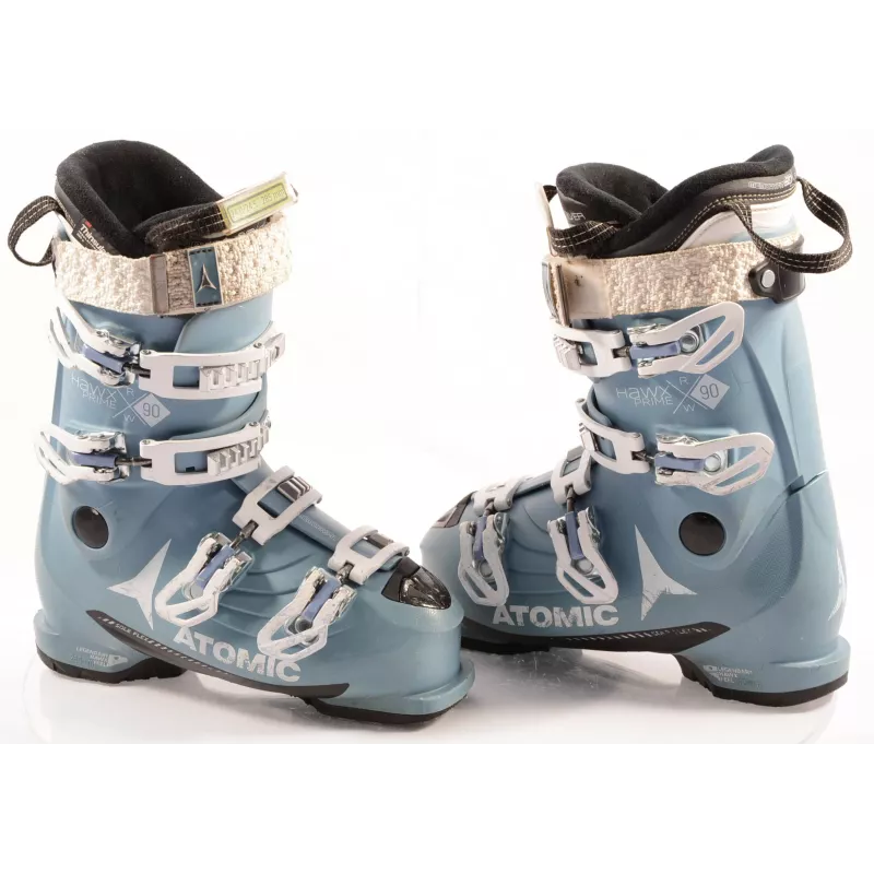 Dames Skischoenen ATOMIC HAWX PRIME R 90 W, MEMORY Fit, SOLE Flex, 3D Silver, Thinsulate, BLUE