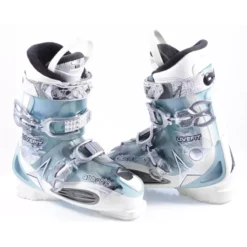 Dames Skischoenen ATOMIC LIVE FIT 80, Sanitized, COMFORT Automatic, SUPER Fit, WHITE/turquoise ( TOP Staat )
