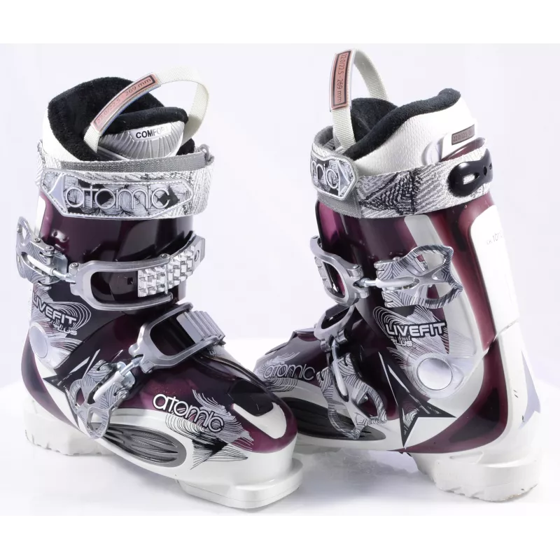 Dames Skischoenen ATOMIC LIVE FIT PLUS, NAVICULAR Pocket, Micro, Macro ( TOP Staat )