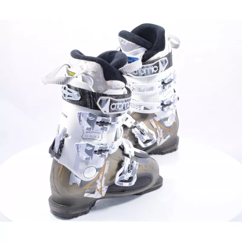 Dames Skischoenen ATOMIC WAYMAKER 80 Plus, SKI/WALK, Anatomic Medium Fit, Comfort, Transp Black/white - Afbeelding 3