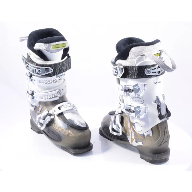 Dames Skischoenen ATOMIC WAYMAKER 80 Plus, SKI/WALK, Anatomic Medium Fit, Comfort, Transp Black/white - Afbeelding 5