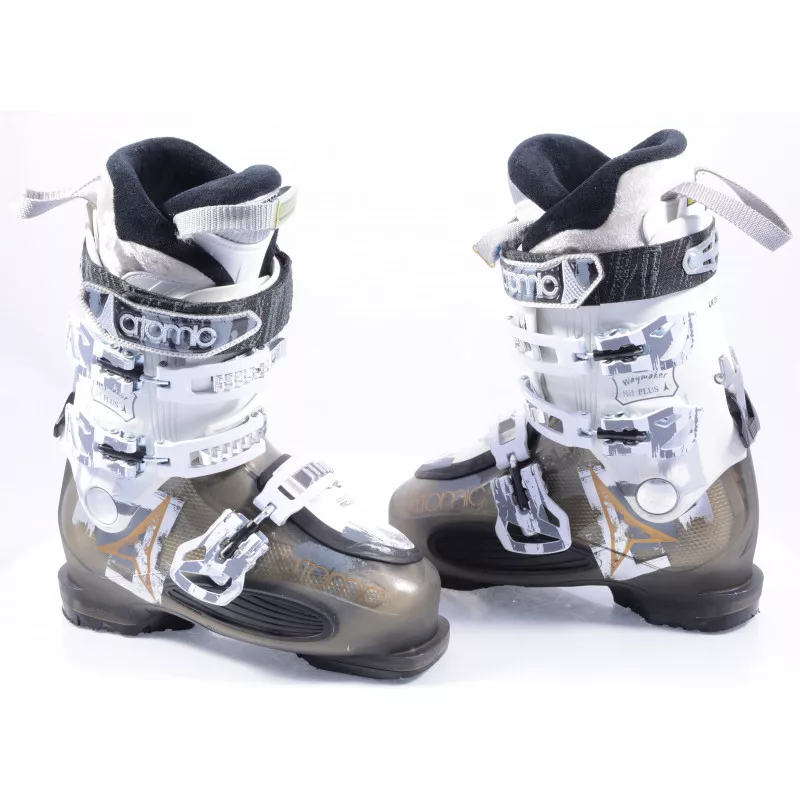 Dames Skischoenen ATOMIC WAYMAKER 80 Plus, SKI/WALK, Anatomic Medium Fit, Comfort, Transp Black/white