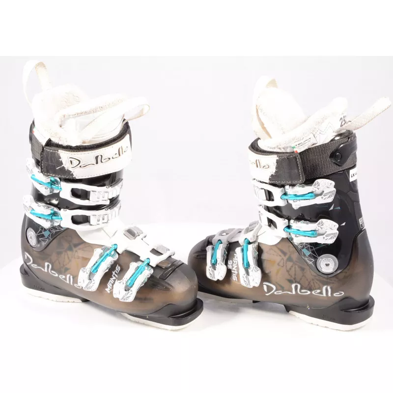 Dames Skischoenen DALBELLO MANTIS 95, BLACK/white, Micro, Macro, THERMO Insulation ( EENMAAL Gebruikt )