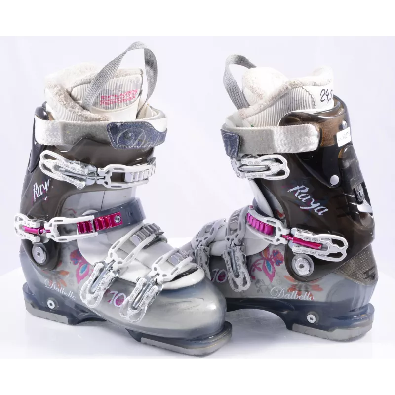 Dames Skischoenen DALBELLO RAYA 10 TRANS/BLACK, TRUFIT, SKI/WALK ( TOP Staat )