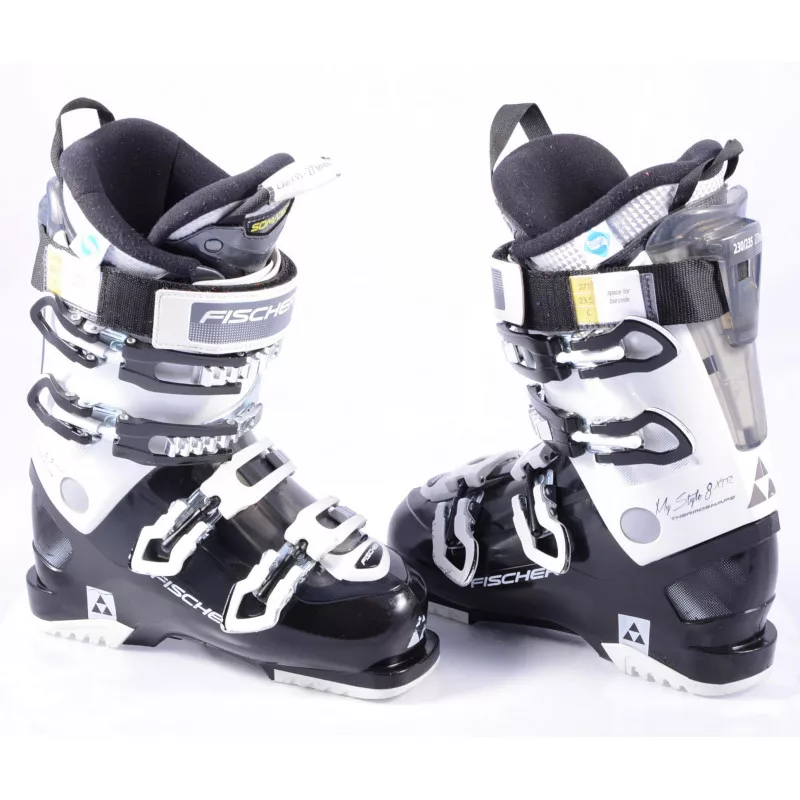 Dames Skischoenen FISCHER MY STYLE XTR 8, BLACK/white, SOMATEC, Sanitized, Micro, Macro ( TOP Staat )