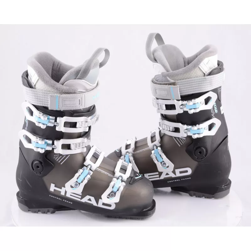 Dames Skischoenen HEAD ADVANT EDGE 75 2019, BLACK/white, Micro, Macro, EASY Entry ( TOP Staat )