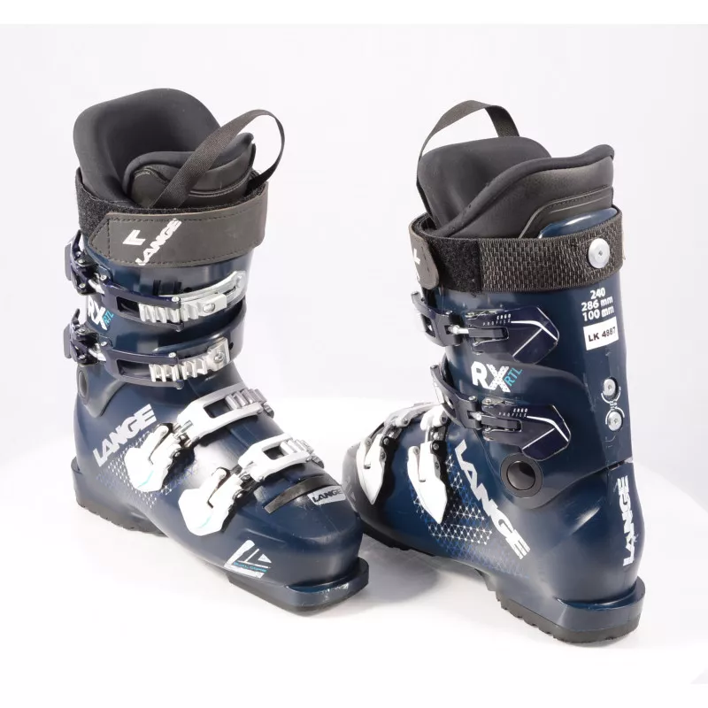 Dames Skischoenen LANGE RX 80 RTL W 2019, Dual Core, Flex Adj., Ergo Profile, Micro, Macro ( TOP Staat ) - Afbeelding 5
