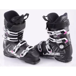 Dames Skischoenen LANGE SX 80 RTL W, BLACK/purple, Micro, Macro, Alu-tech, WARM Inside, ULTIMATE Control
