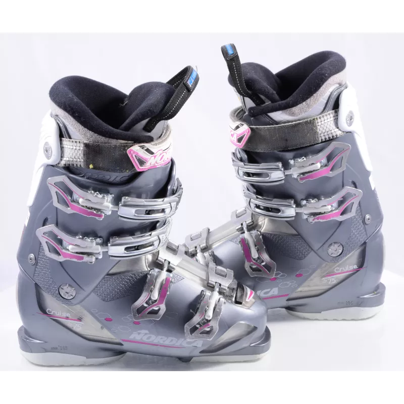 Dames Skischoenen NORDICA CRUISE S 75 W, Adjustable Cuff Profile, Comfort Fit, Micro, Grey - Afbeelding 2