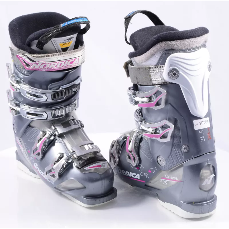 Dames Skischoenen NORDICA CRUISE S 75 W, Adjustable Cuff Profile, Comfort Fit, Micro, Grey - Afbeelding 7