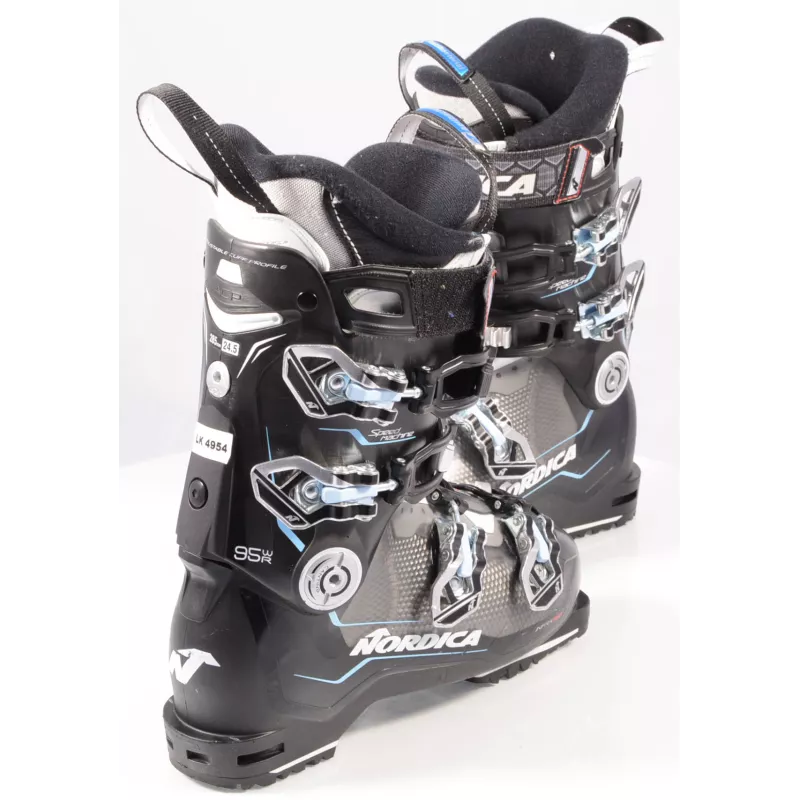 Dames Skischoenen NORDICA SPEEDMACHINE 95 W GRIP WALK 2020, ANTIBACTERIAL, Canting, ACP, Micro, Macro - Afbeelding 3
