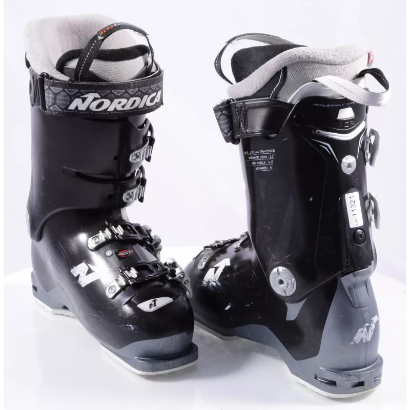 Dames Skischoenen NORDICA SPEEDMACHINE 95 W X 2021, Grip Walk, Tri-force Shell, 3D Cork Fit Liner, Black/white - Afbeelding 5