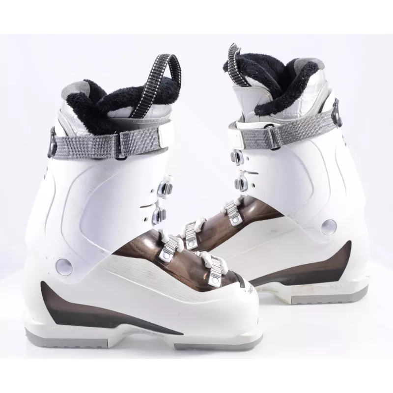 Dames Skischoenen SALOMON DIVINE 770, Extended Lever, Micro, Macro, White/transparent Brown - Afbeelding 6