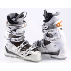 Dames Skischoenen SALOMON DIVINE 770 W, Extended Lever, Micro, Macro, White/brown