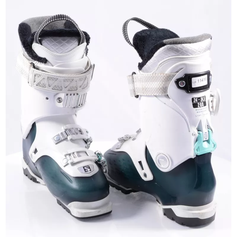 Dames Skischoenen SALOMON QST QUEST ACCESS R70 W 2019, Hike & Ride, SKI/WALK, Macro, Blue/white - Afbeelding 5