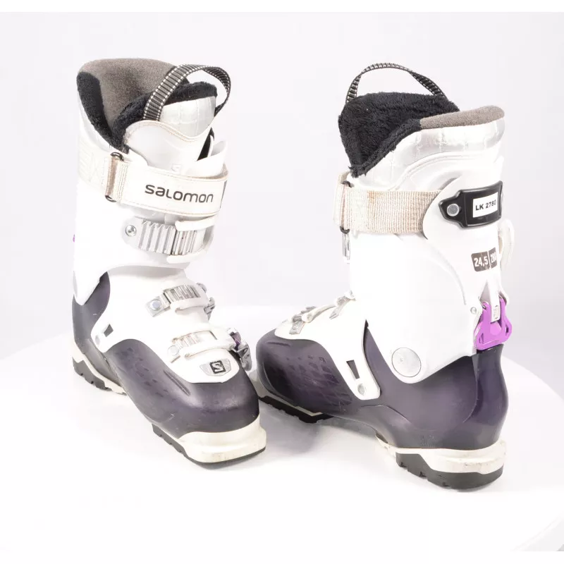 Dames Skischoenen SALOMON QUEST ACCESS R70 W Purple/white, SKI/WALK, Ratchet Buckle, Micro, Macro - Afbeelding 4