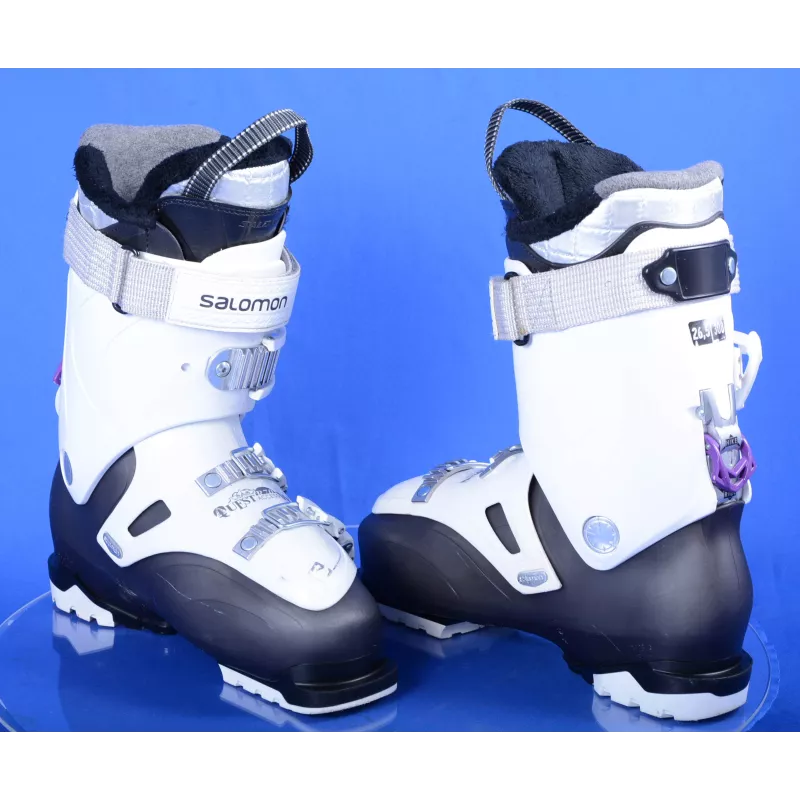 Dames Skischoenen SALOMON QUEST ACCESS R70 W, SKI/WALK, Ratchet Buckle, Black/purple - Afbeelding 4