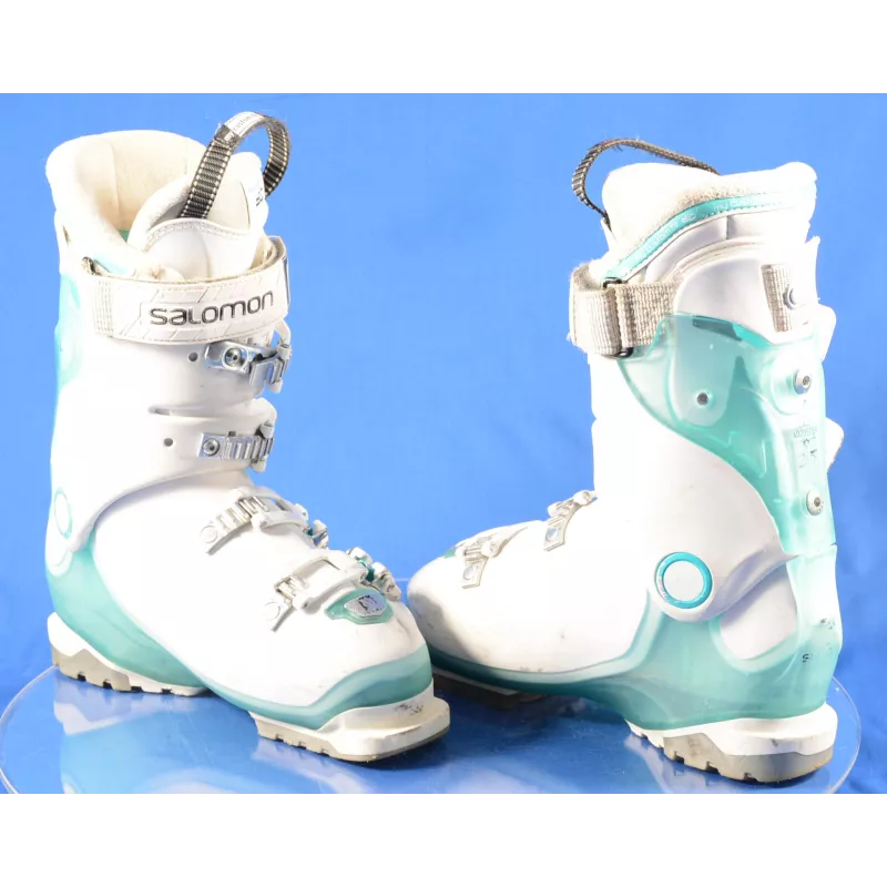 Dames Skischoenen SALOMON X PRO 90 W, MY CUSTOM FIT 3D, CUSTOM Shell, OVERSIZED Pivot ( TOP Staat ) - Afbeelding 4