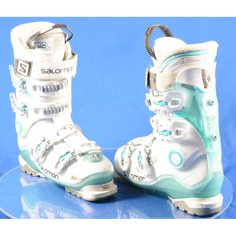 Dames Skischoenen SALOMON X PRO 90 W, MY CUSTOM FIT 3D, CUSTOM Shell, OVERSIZED Pivot ( TOP Staat ) - Afbeelding 6