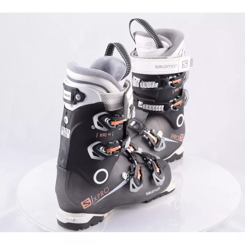 Dames Skischoenen SALOMON X PRO R90 W 2019, CUSTOM SHELL, OVERSIZED PIVOT, MY CUSTOM FIT 3D ( TOP Staat ) - Afbeelding 3