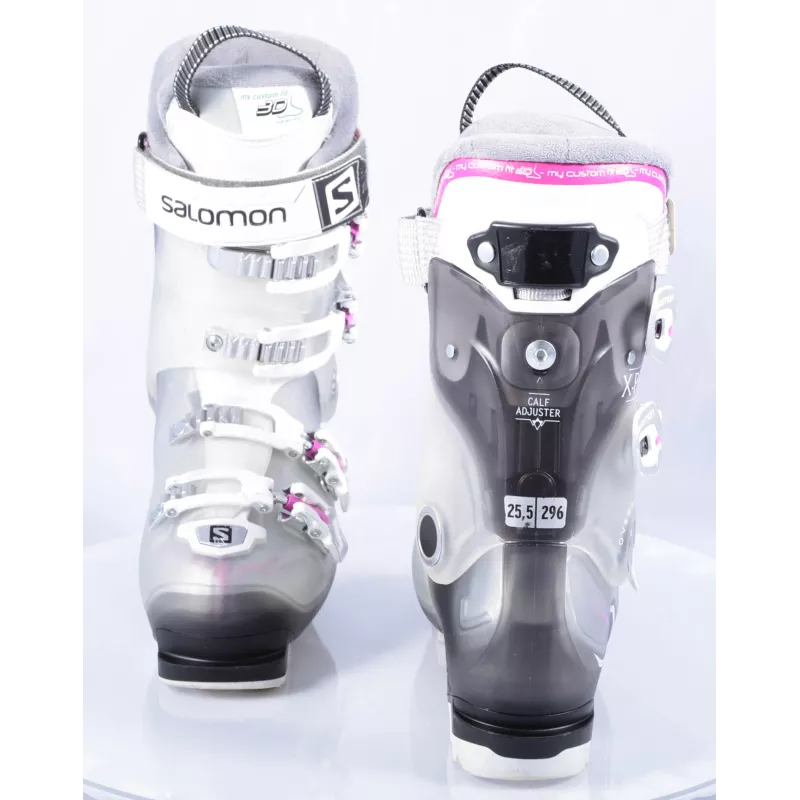 Dames Skischoenen SALOMON X-PRO W R80 Transp/cykl, Oversized Pivot, My Custom Fit 3D, Micro, Macro - Afbeelding 4