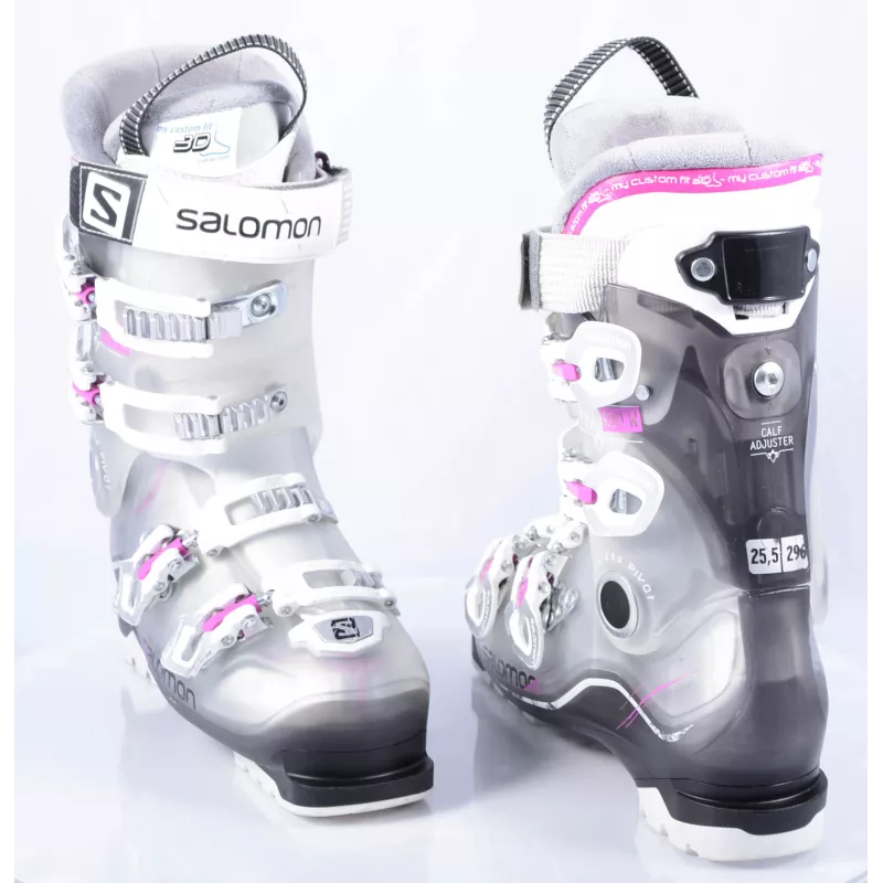 Dames Skischoenen SALOMON X-PRO W R80 Transp/cykl, Oversized Pivot, My Custom Fit 3D, Micro, Macro - Afbeelding 6