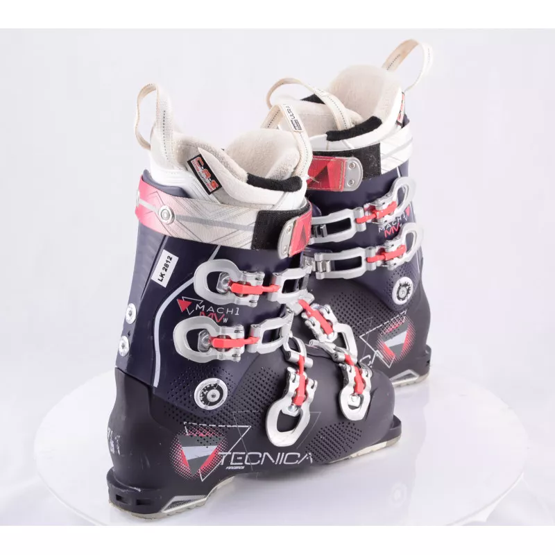 Dames Skischoenen TECNICA MACH1 105 MV, Purple, CUSTOM Adaptive Shape, QUADRA Tech, ULTRA Fit PRO, Micro, Macro, Canting - Afbeelding 3