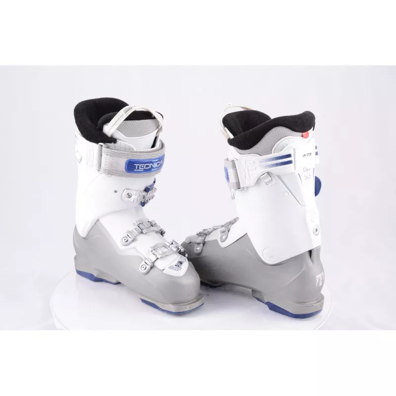 Dames Skischoenen TECNICA TEN.2 75 W GREY/white, Aluminium, Adjust SKI, WOMEN Fit, QUADRA Tech - Afbeelding 4