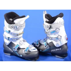 Dames Skischoenen TECNICA TEN.2 85 Grey/white, ULTRA Fit, Aluminium, REBOUND, Adjust SKI, WOMEN Fit, QUADRA Tech