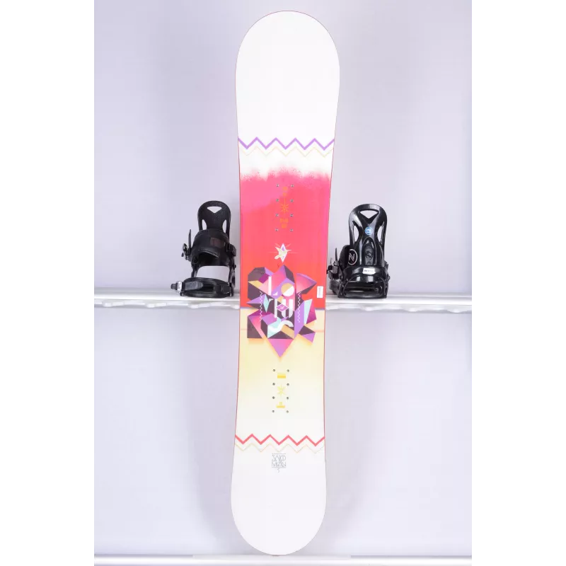Dames Snowboard SALOMON LOTUS, Directional Twin, Radial Sidecut, SuperFLAT