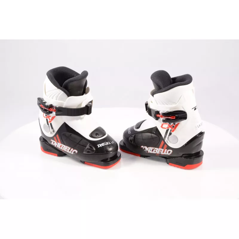Kinder Skischoenen DALBELLO CX 1, Black/white, Ratchet Buckle ( TOP Staat ) - Afbeelding 2