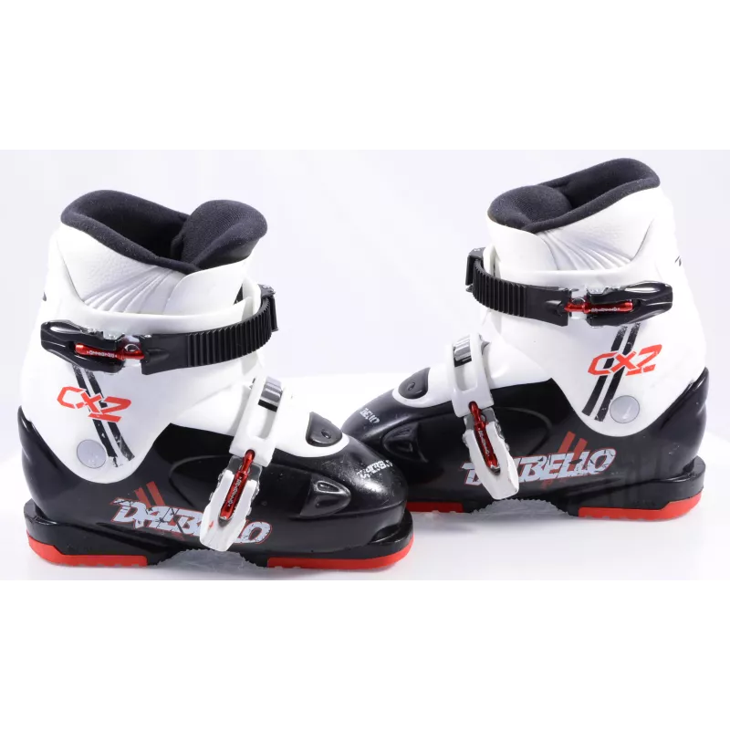 Kinder Skischoenen DALBELLO CX 2, Black/white, Ratchet Buckle ( TOP Staat ) - Afbeelding 2