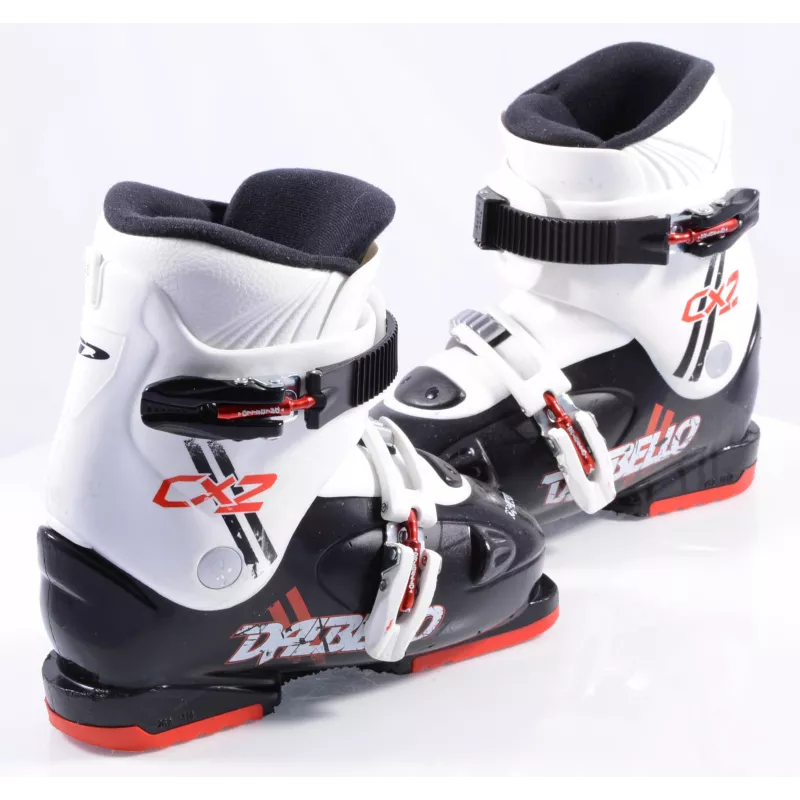 Kinder Skischoenen DALBELLO CX 2, Black/white, Ratchet Buckle ( TOP Staat ) - Afbeelding 3