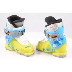 Kinder Skischoenen DALBELLO CXR 1, 1 Ratchet Buckle, BLUE/yellow ( TOP Staat )