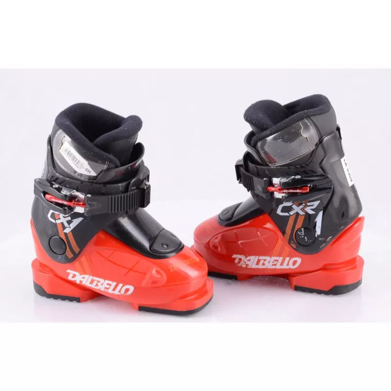 Kinder Skischoenen DALBELLO CXR 1, 1 Ratchet Buckle, RED/black