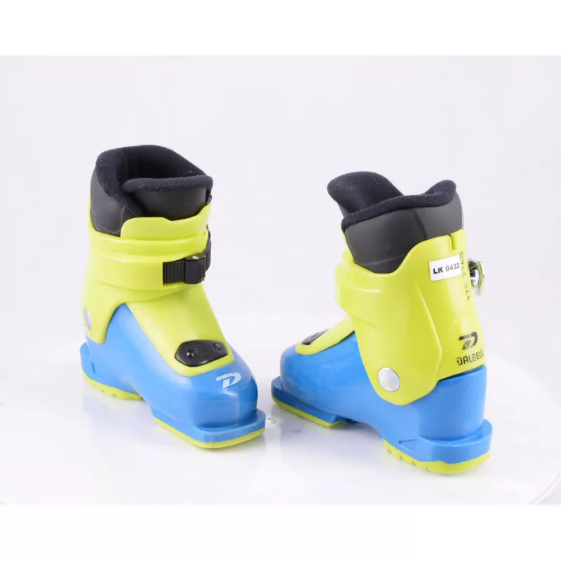 Kinder Skischoenen DALBELLO CXR 1, 2019 Ratchet Buckle, BLUE/yellow ( TOP Staat ) - Afbeelding 5