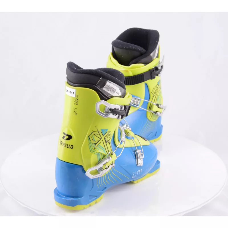 Kinder Skischoenen DALBELLO CXR 3, 2019 Ratchet Buckle, BLUE/yellow ( TOP Staat ) - Afbeelding 3
