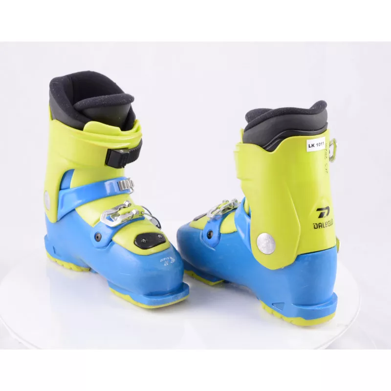Kinder Skischoenen DALBELLO CXR 3, 2019 Ratchet Buckle, BLUE/yellow ( TOP Staat ) - Afbeelding 5