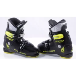 Kinder Skischoenen FISCHER RC4 Jr 20, Thermoshape, BLACK/yellow