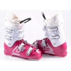 Kinder Skischoenen LANGE STARLET RSJ 60, 2019, WHITE/pink ( TOP Staat )