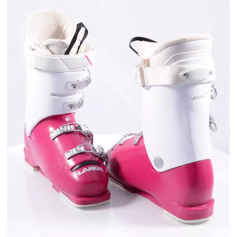Kinder Skischoenen LANGE STARLET RSJ 60, 2019, WHITE/pink ( TOP Staat ) - Afbeelding 5