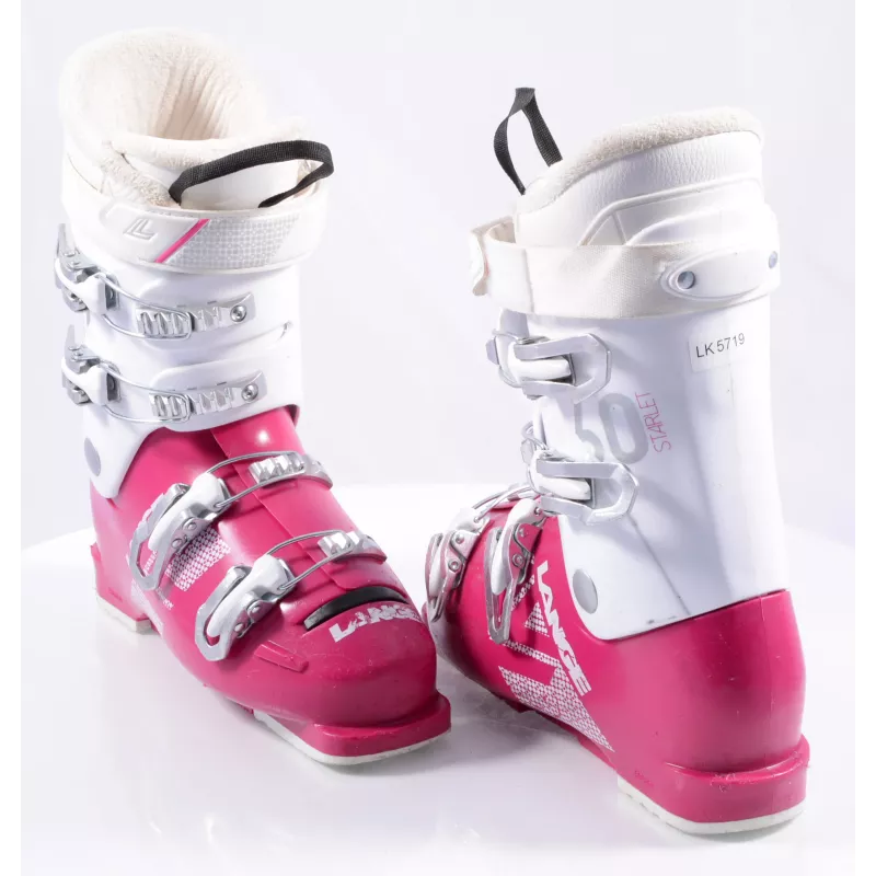 Kinder Skischoenen LANGE STARLET RSJ 60, 2019, WHITE/pink ( TOP Staat ) - Afbeelding 7