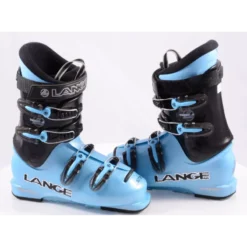 Kinder Skischoenen LANGE TEAM 8, RATCHET BUCKLE, BLUE