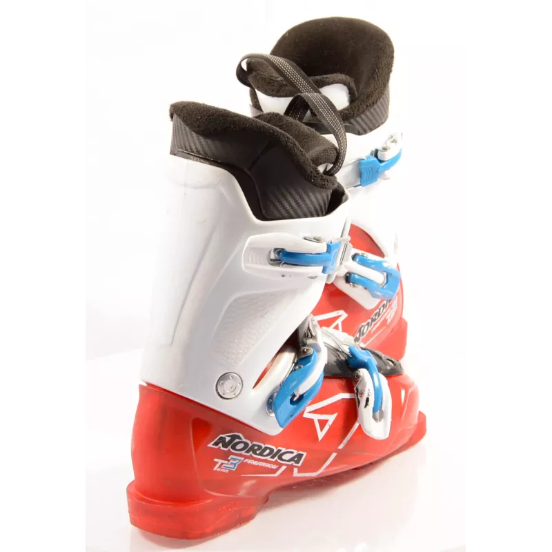 Kinder Skischoenen NORDICA FIREARROW TEAM 3, RED/white - Afbeelding 3