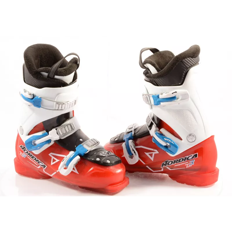Kinder Skischoenen NORDICA FIREARROW TEAM 3, RED/white