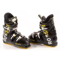 Kinder Skischoenen ROSSIGNOL COMP J3, BLACK/yellow